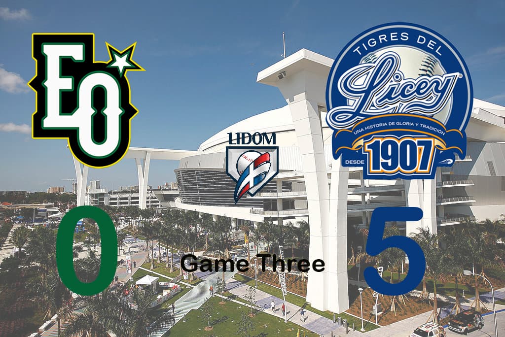 LIDOM: Tigres Top Estrellas 5-0; Trail In Championship Series 2-1
