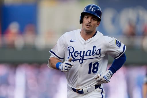 Royals get homers from Yastrzemski, Pasquantino and Garcia in 4-3 win over Rangers