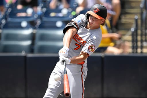 Holliday, Jackson and O’Hearn homers carry the Orioles to a rain-delayed, 5-3 win over the Rays
