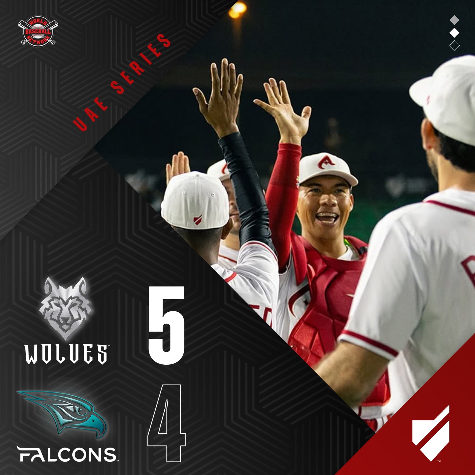 Baseball United UAE Series Game 3 Recap: Wolves sweep Falcons
