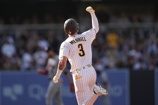 Jackson Merrill’s home run helps Padres beat Astros 3-2