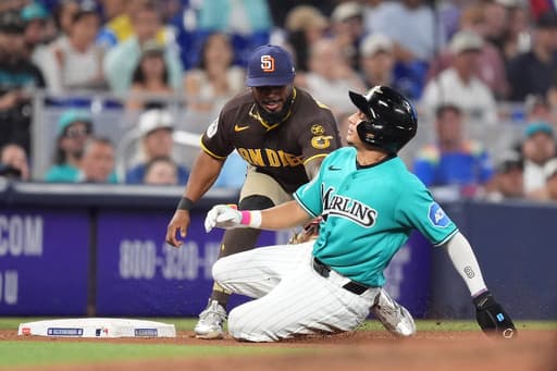 Marlins squander late lead against Padres as losing streak hits a franchise-record 12 games