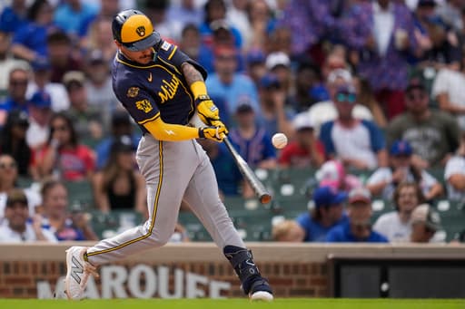 Peralta allows 1 hit in 6 innings and Brewers beat Cubs
