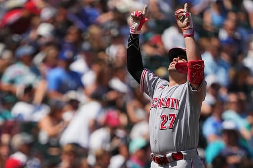Stewart’s go-ahead, 3-run home run lifts Reds to 5-3 victory over Mariners
