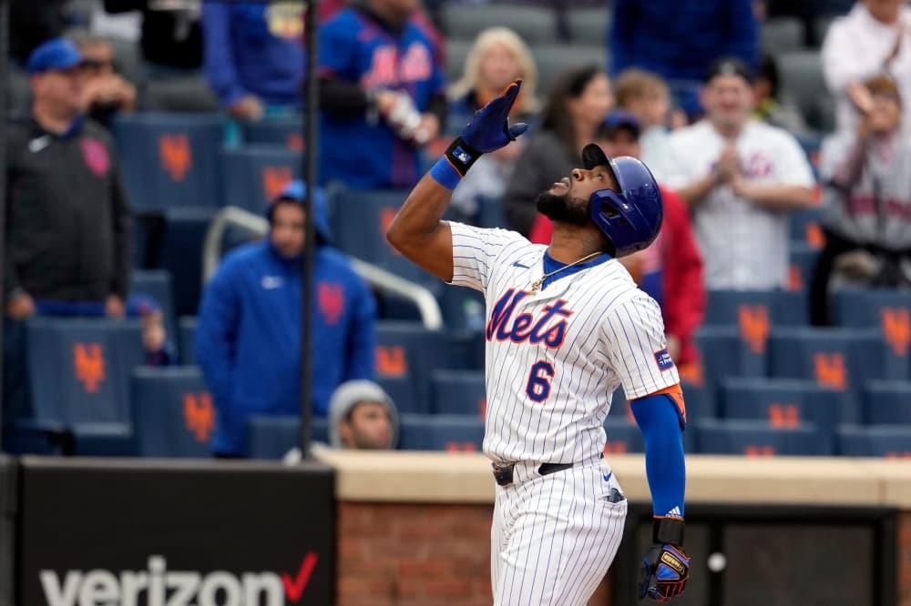 Marte hits 150th career home run and Mets rout Pirates 9-1