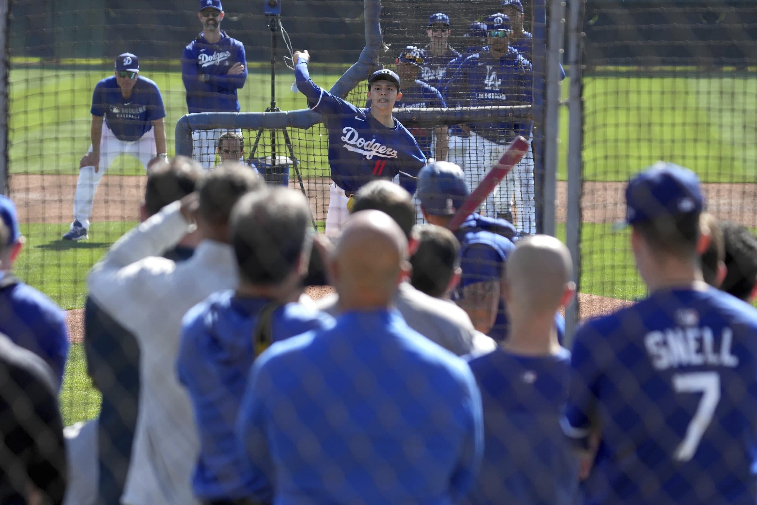 With Dodgers’ Organization Watching, Roki Sasaki Has Success Throwing Live Batting Practice