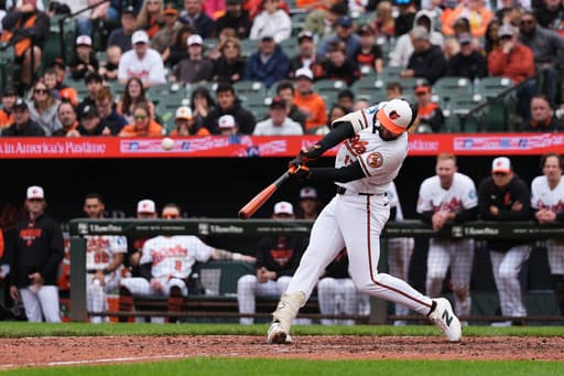 Cowser’s 3-run homer with 2 outs in 9th gives Orioles 5-3 win, deals Tigers 8th straight loss