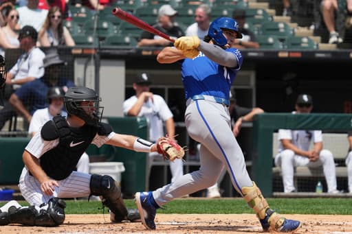 Jac Caglianone posts his first multihit game with the Kansas City Royals