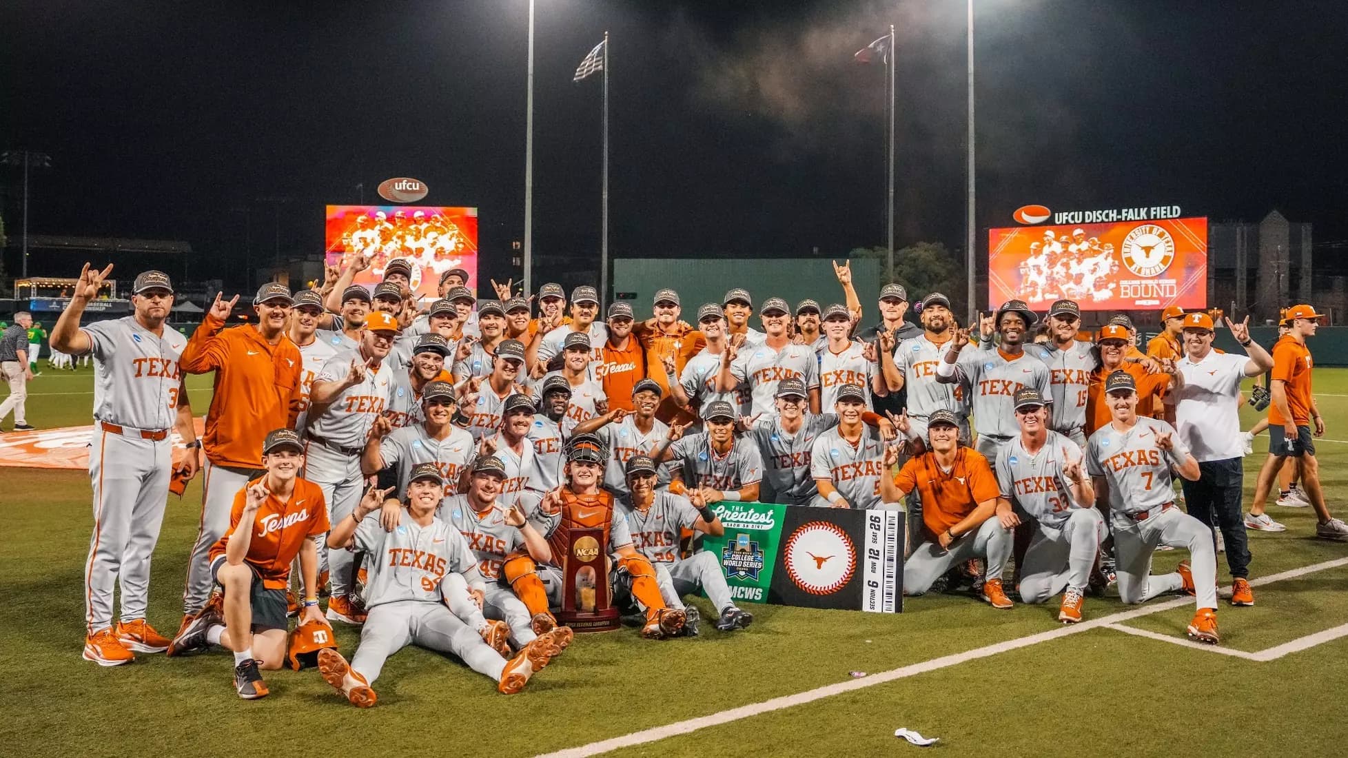 NCAA Super Regionals: Texas Longhorns Mount Comeback, Beat Oregon 6-5 To Earn 39th Trip to Omaha; Georgia Out-Homers Mississippi State