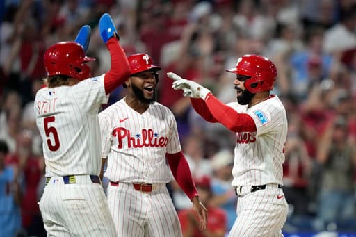 Derek Hill rallies Phillies with go-ahead grand slam in 7th in 6-3 win over Nationals