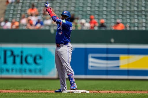 Nathan Lukes’ 3-run homer helps the Blue Jays avoid a sweep with a 9-8 win over the Orioles