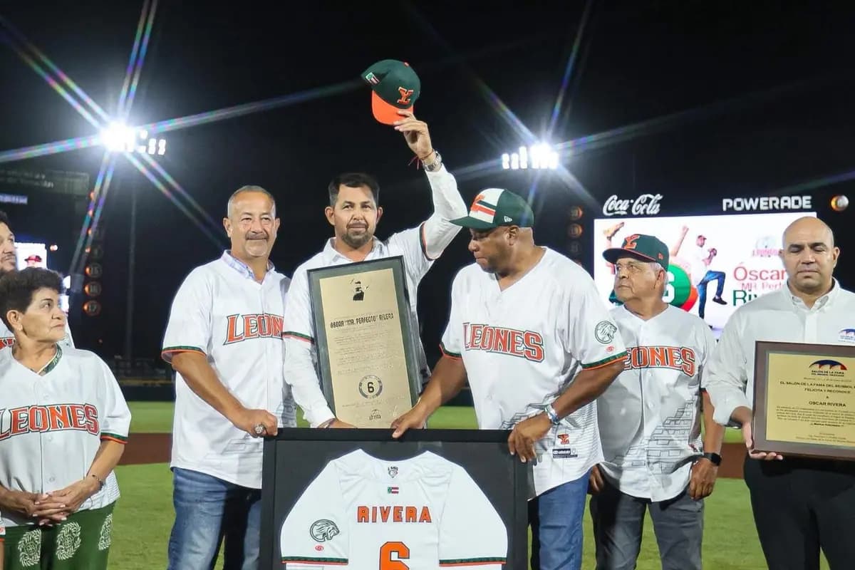 Liga Mexicana de Beisbol: Yucatan Retires Oscar Rivera’s No. 6, Pitcher Threw Only Perfect Game In Postseason History
