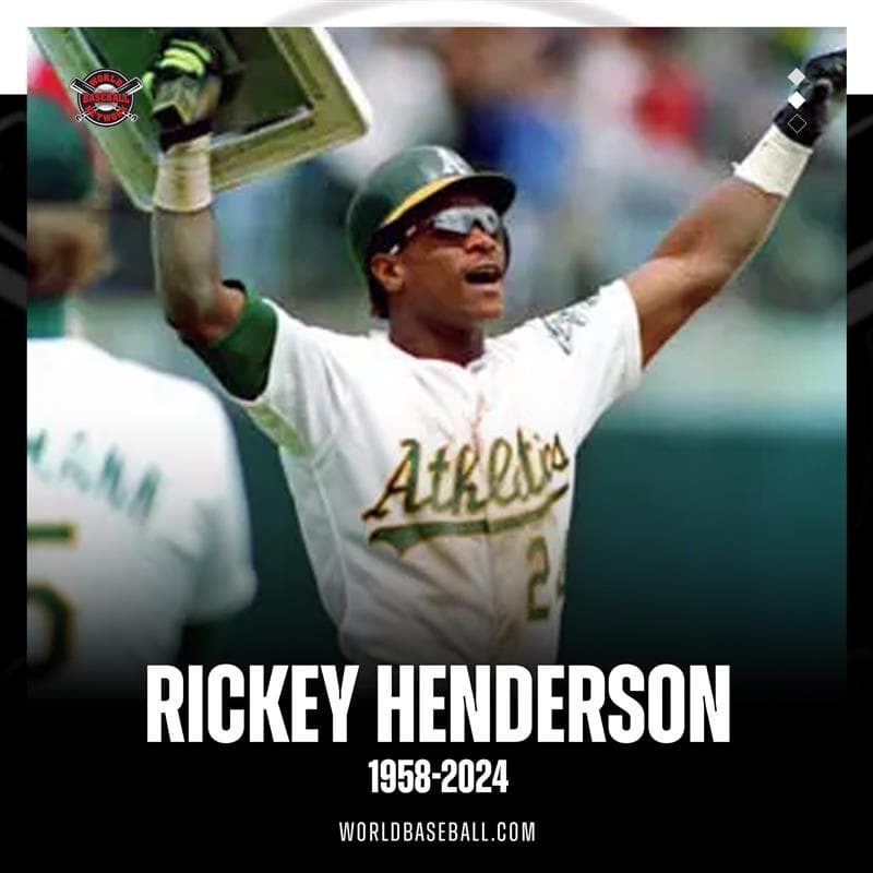 Hall of Famer Rickey Henderson Passed Away at 65