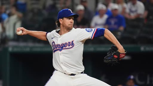 Jacob deGrom and Rangers get 1-0 win on Jake Burger’s homer against Astros and Hunter Brown