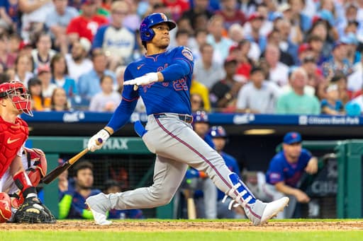 Soto and Nimmo lead power surge as Mets hit 7 solo shots and beat Phillies to snap 7-game skid