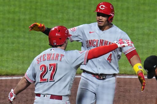 Marte’s tiebreaking homer in 8th after 4-run inning against Skenes helps Reds beat Pirates 6-4