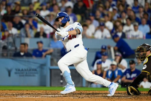 Dodgers erase early 6-run deficit and win 12-7 to extend Padres’ losing streak