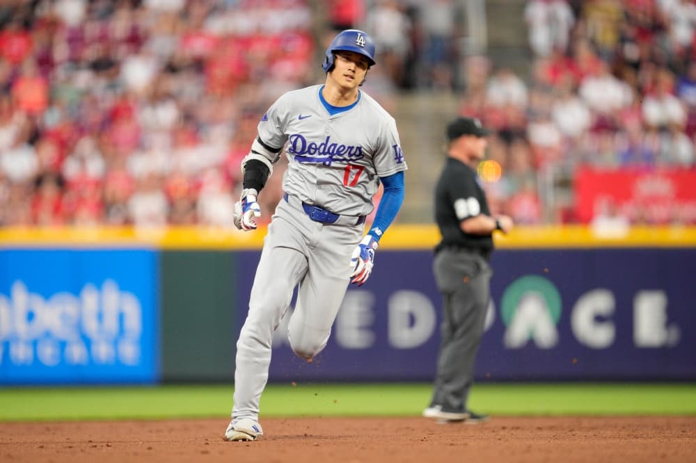 Dodgers manager Dave Roberts says star Shohei Ohtani has been slowed by a hamstring bruise