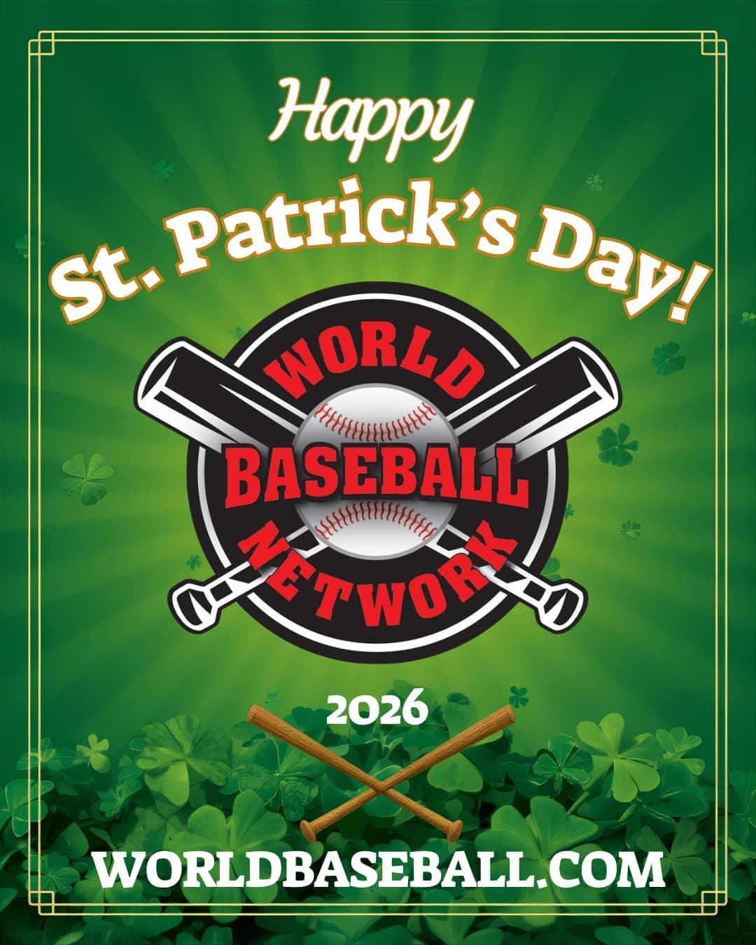 Happy St. Patrick’s Day From The 2026 World Baseball Classic