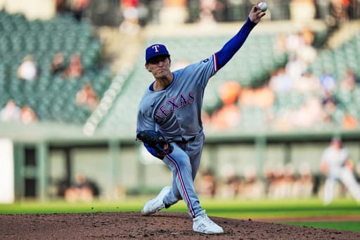 Ramon Laureano of the Orioles breaks up no-hit bid by Texas’ Jacob Latz in the 7th inning
