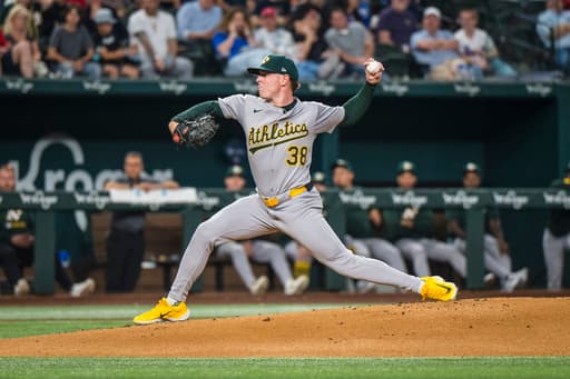 Soderstrom hits a 2-run double as the A’s knock off the Rangers 2-1