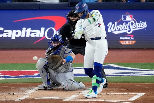 Jays’ Bo Bichette held out of starting lineup, pinch-hits in World Series Game 2