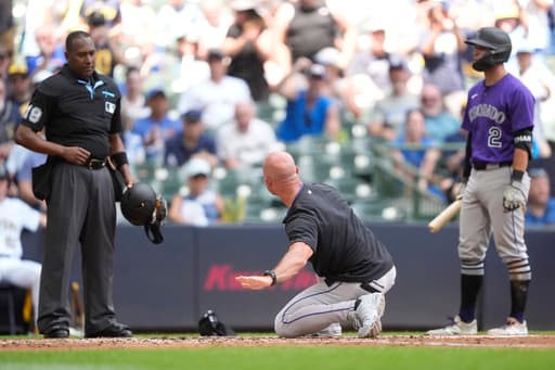 Freeman, Schaeffer ejected in the third inning of Colorado’s game at Milwaukee