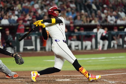 Ketel Marte, Geraldo Perdomo lead D-backs to 6-3 win over Giants and a 3-game sweep