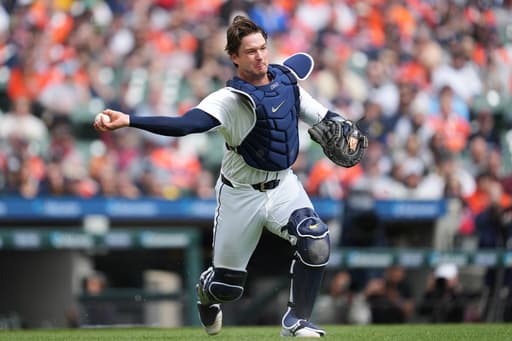 The Tigers, led by catcher Dillon Dingler, have been baseball’s best at ABS challenges