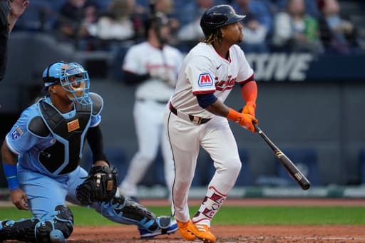 Joey Cantillo pitches 8 innings, José Ramírez homers as Guardians beat Royals 2-0
