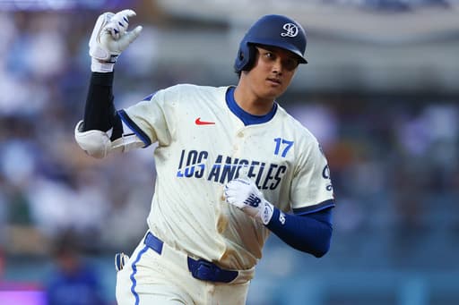 Ohtani hits 40th homer and Snell overpowers Blue Jays as Dodgers romp to 9-1 rout