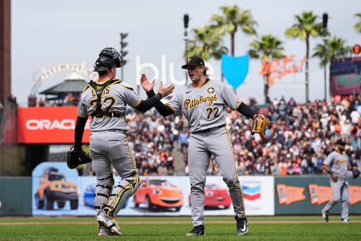 Pirates complete sweep of Giants with 2-1 victory in 10 innings as SF endures winless homestand