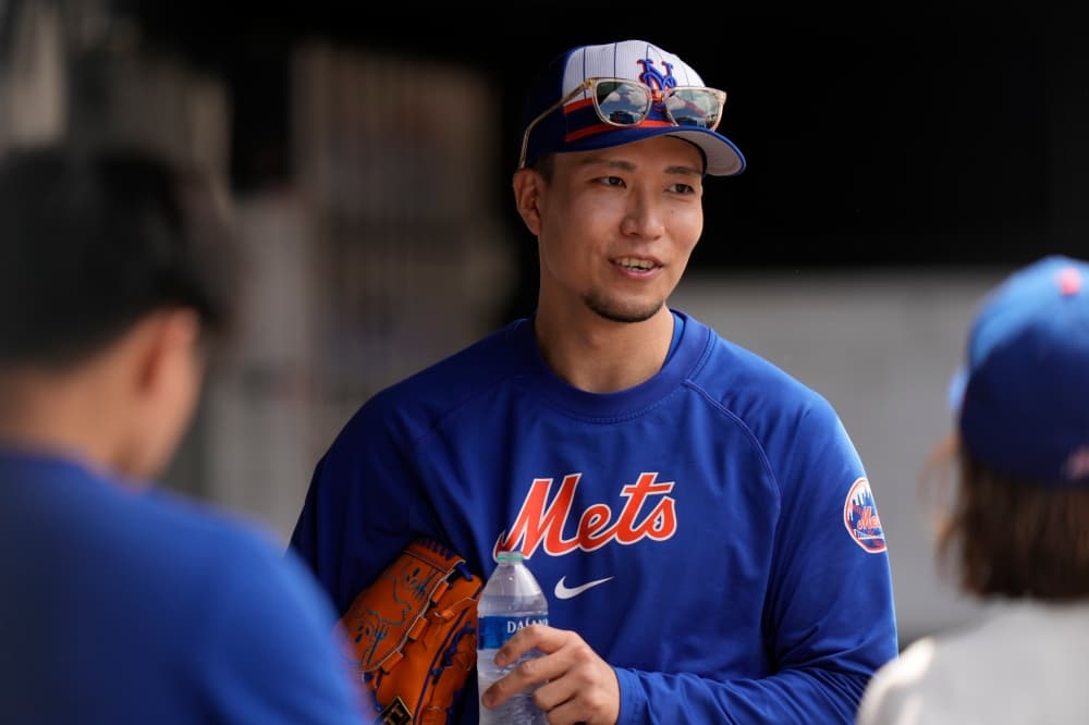 Mets RHP Kodai Senga to throw live BP on Sunday in Florida