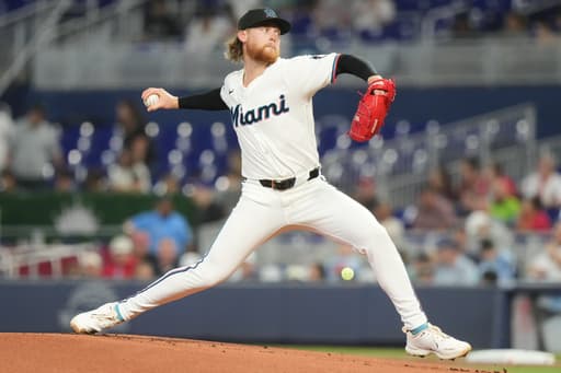Owen Caissie has 3 hits and 3 RBIs to help Marlins beat Reds 8-1