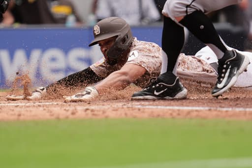 Bogaerts hits go-ahead single, Andujar and Machado homer as Padres beat White Sox to end 4-game skid