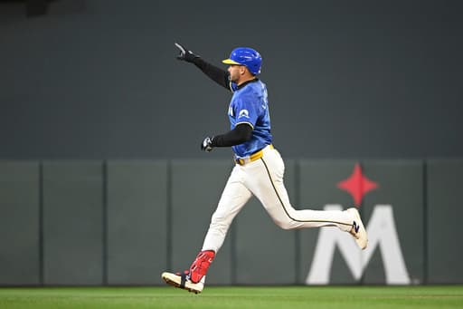 Larnach, Buxton homer as Twins beat Angels 11-4