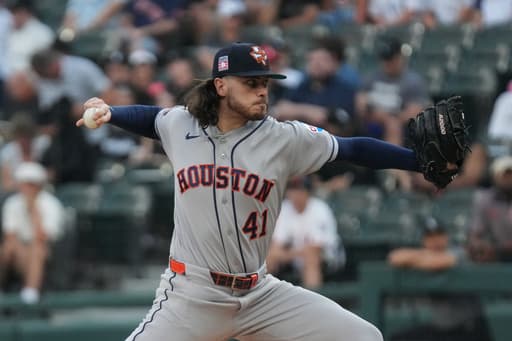 Astros place RHP Spencer Arrighetti on IL with nerve irritation, recall LHP Bryan King from Triple-A