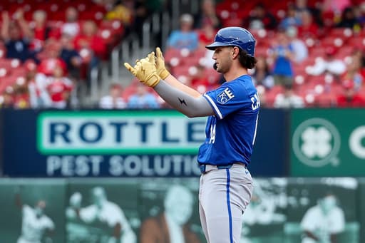 Royals rookie Jac Caglianone gets first career hit and RBI