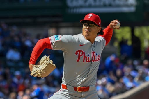 Luzardo stars as the Phillies stop a 5-game slide by beating the Cubs 10-4