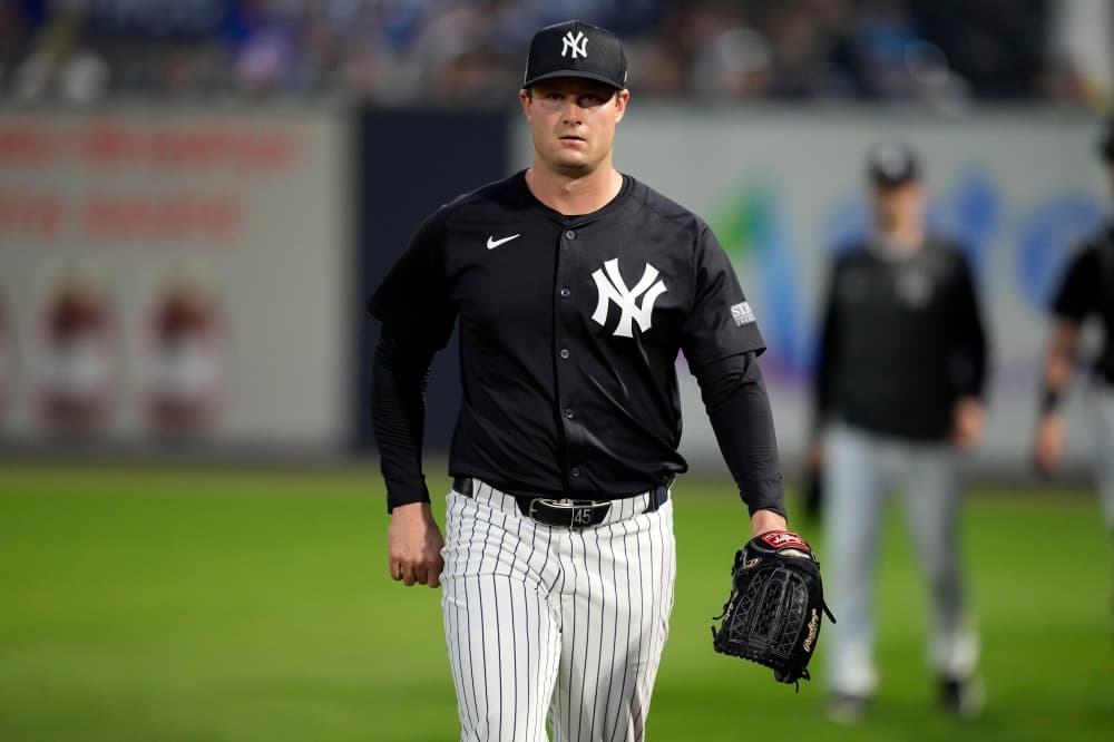 Yankees ace Gerrit Cole won’t throw for 3 to 4 weeks due to right elbow nerve irritation and edema