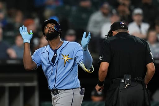 Caminero, Fraley and DeLuca homer as Rays pound White Sox 8-3 for 5th straight win