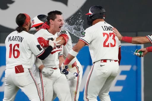 Roden’s RBI single in the 9th inning lifts Twins past the Guardians 6-5