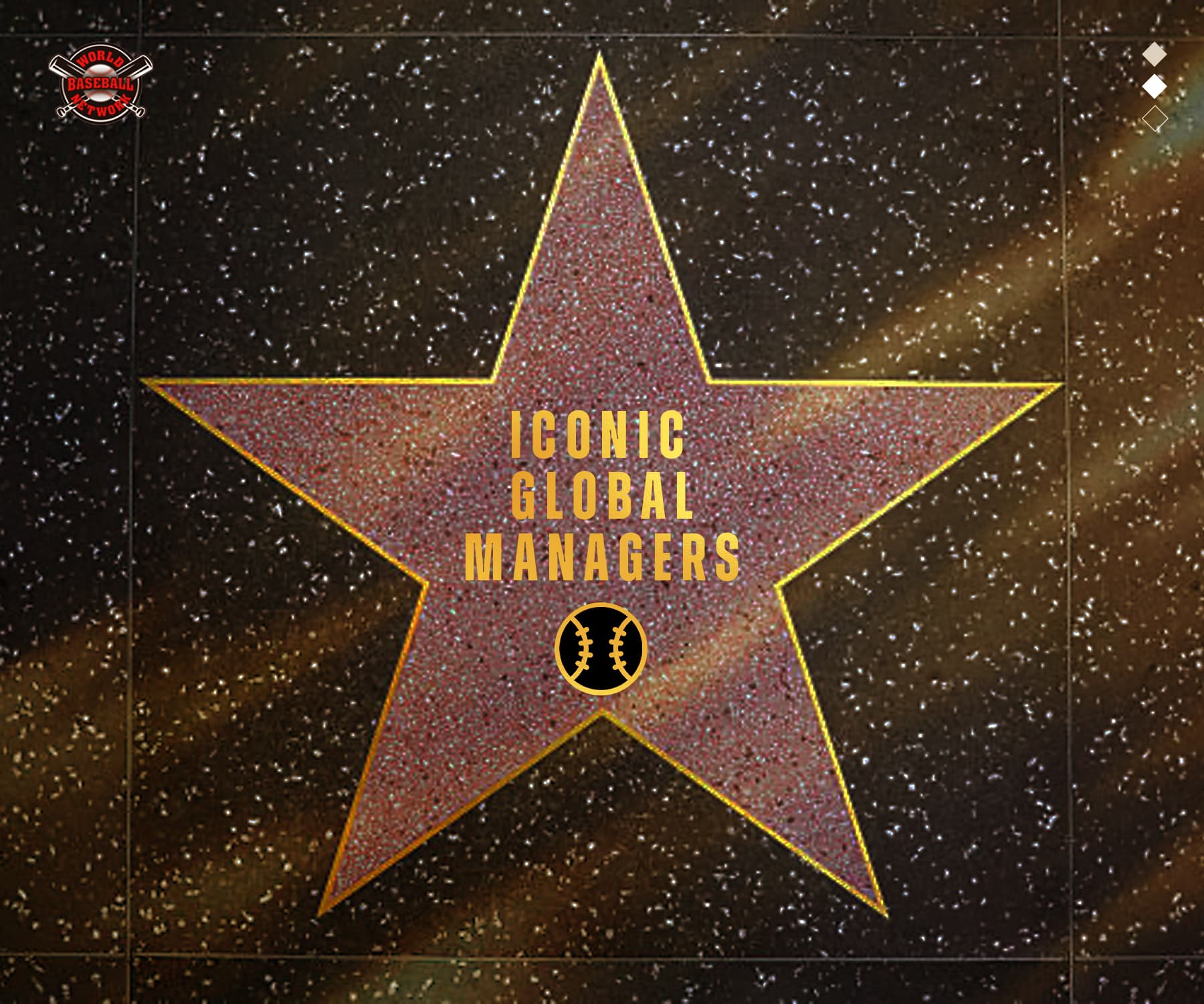 Iconic World Baseball Managers