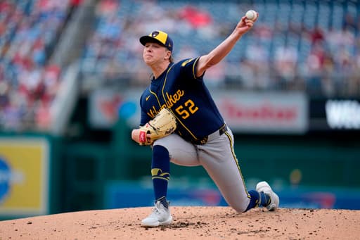Kyle Harrison has another strong start as Brewers beat Nationals 4-1