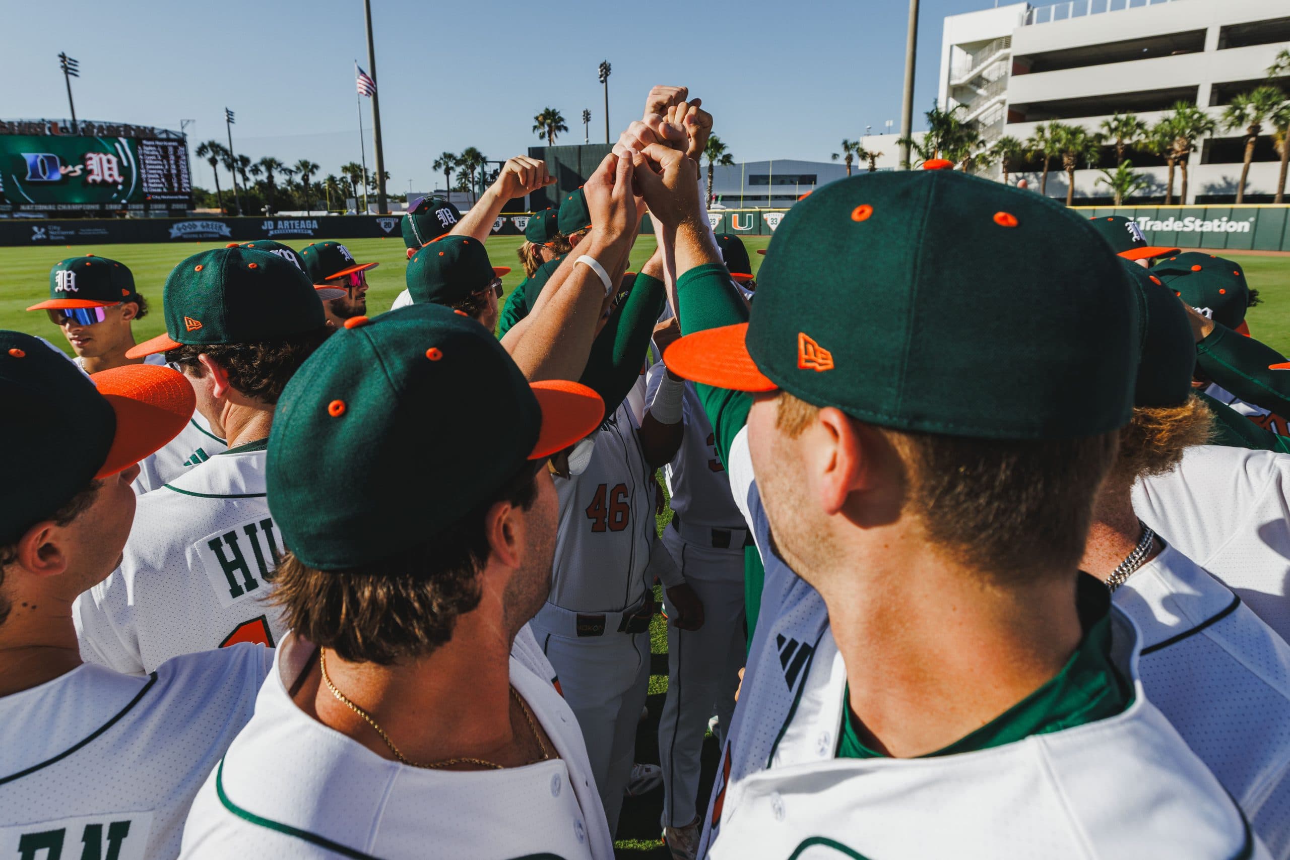 Max Galvin delivered the go-ahead RBI as the Miami Hurricanes edged Duke 5-4 on Saturday, April 12, 2025