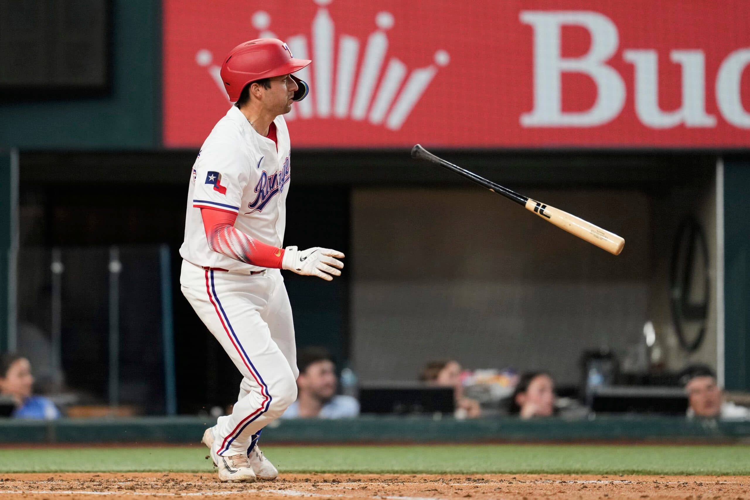 Rangers DH Kyle Higashioka almost put out twice by Tigers All-Stars in strange sequence