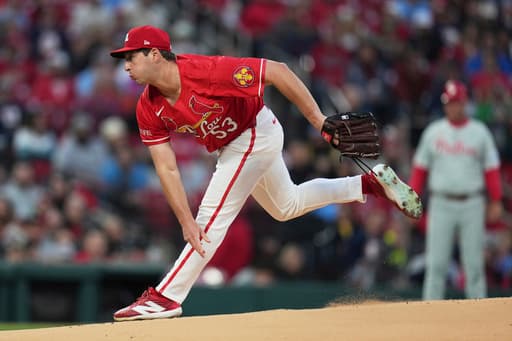 Pallante tosses 7 shutout innings and Pozo helps spark Cardinals to 2-0 victory over Phillies