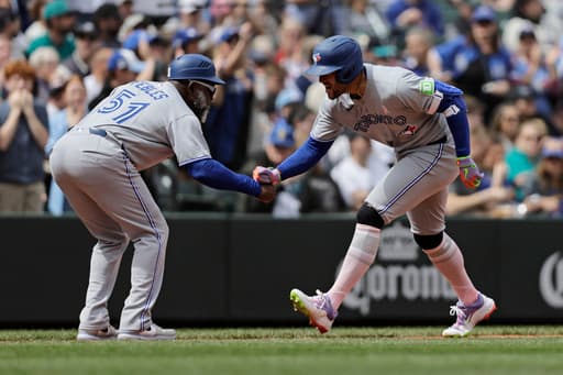 George Springer’s 3-run homer helps Blue Jays beat Mariners 9-1 for 3-game sweep