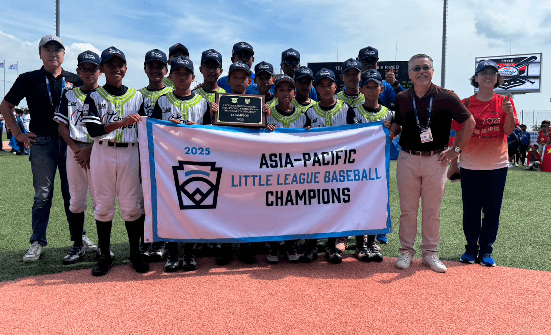Chinese Taipei Claims Its Ticket to the 2025 Little League Baseball World Series