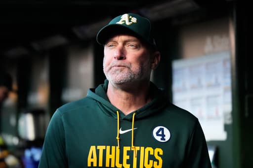 Manager Mark Kotsay looking at his options for the A’s rotation after Luis Severino’s injury